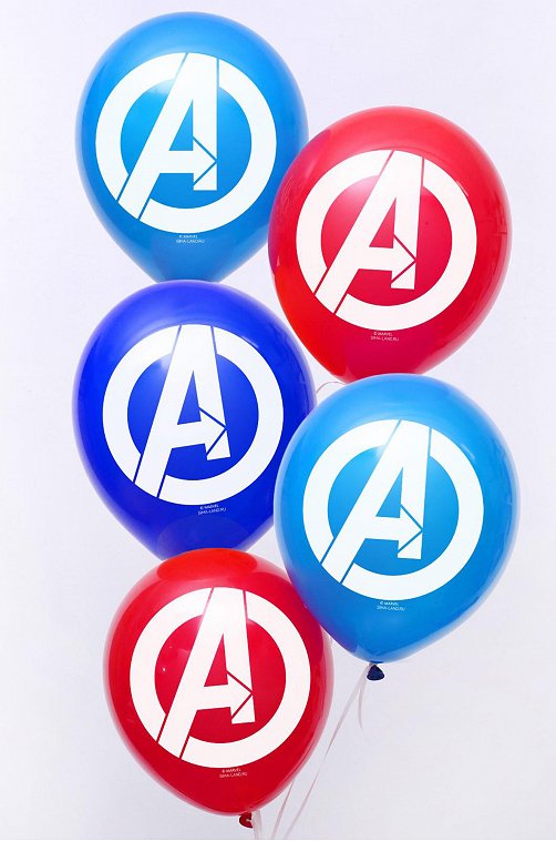 Набор воздушных шаров Мстители 5 шт. Marvel