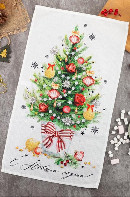 Полотенце вафельное Этель