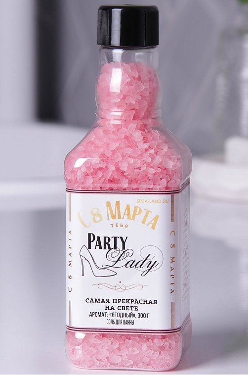 Соль для ванны с ягодным ароматом 300 гр Чистое счастье