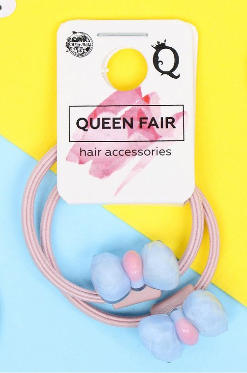 Резинка для волос 2шт Queen fair