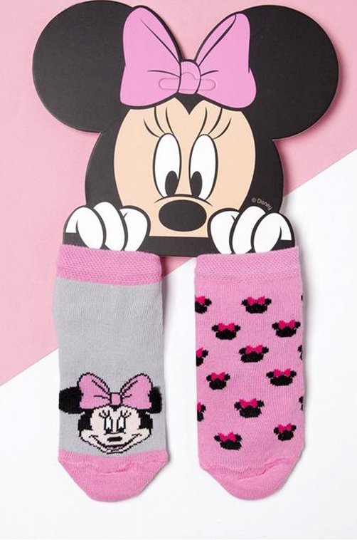 Носки для девочки 2 пары Disney