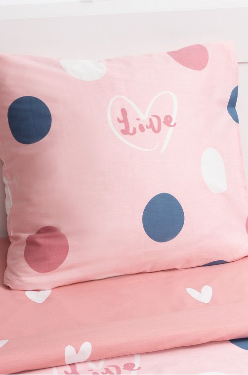 Детское постельное белье из сатина, 1,5 сп, наволочка 70*70 LoveLife