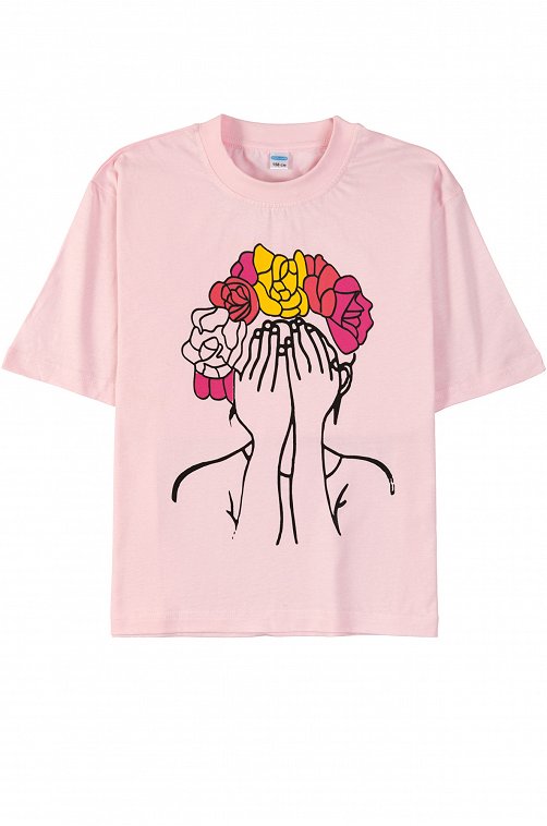 Футболка оверсайз для девочки Sladikmladik