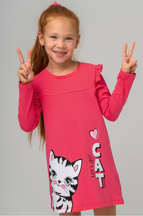 Платье для девочки с лайкрой Bonito