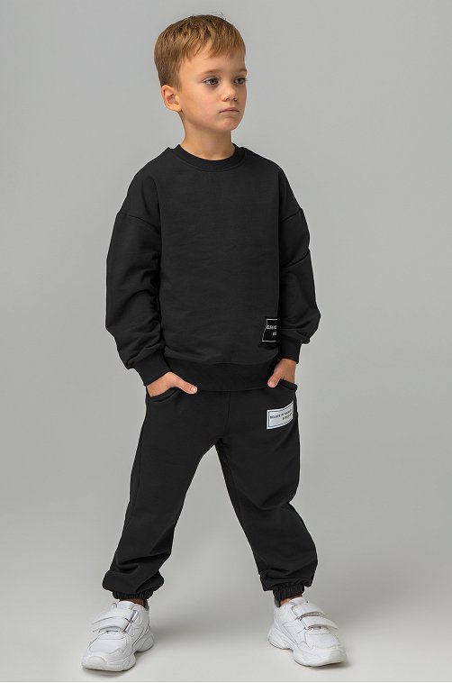 Костюм для мальчика из футера двухнитки Bonito