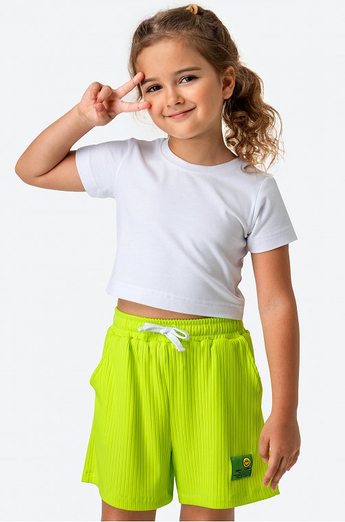 Шорты для девочки в рубчик Bonito