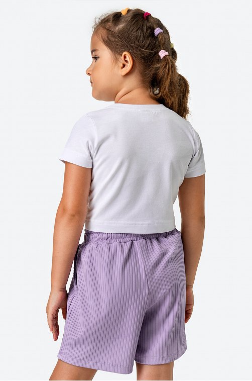 Шорты для девочки в рубчик Bonito