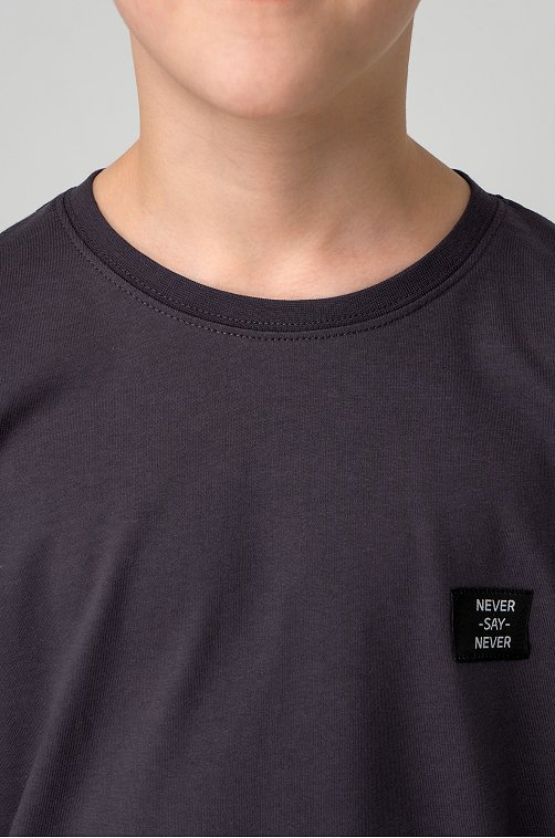 Хлопковый лонгслив для мальчика Bonito