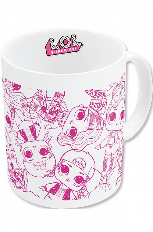 Детская кружка в подарочной коробке L.O.L Stor