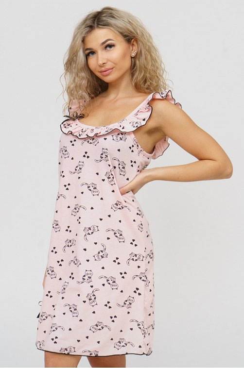 Женская хлопковая cорочка SveTekst