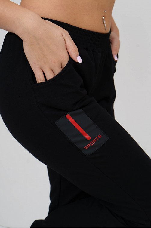 Женские брюки из футера SveTekst