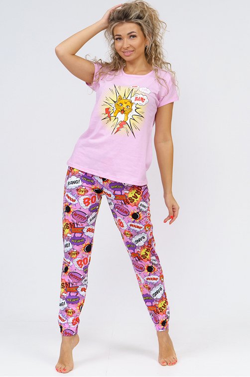 Женский хлопковый костюм SveTekst