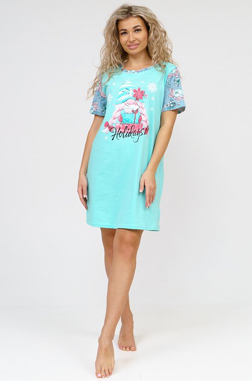 Женская хлопковая cорочка SveTekst