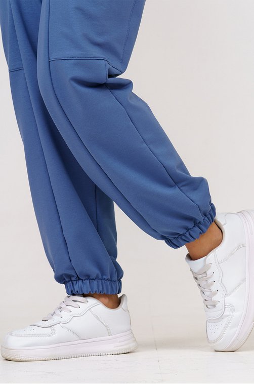 Женские брюки карго  из футера SveTekst