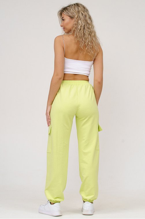 Женские брюки карго  из футера SveTekst