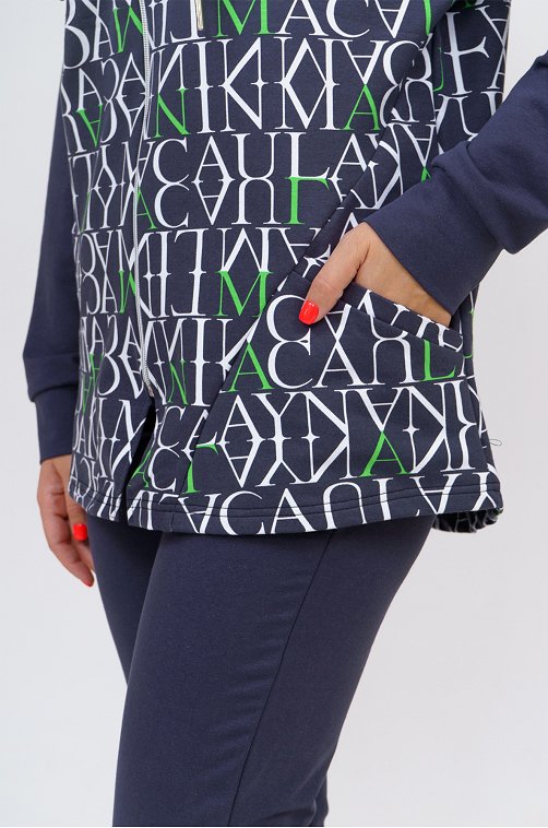 Женский костюм из футера двухнитки SveTekst