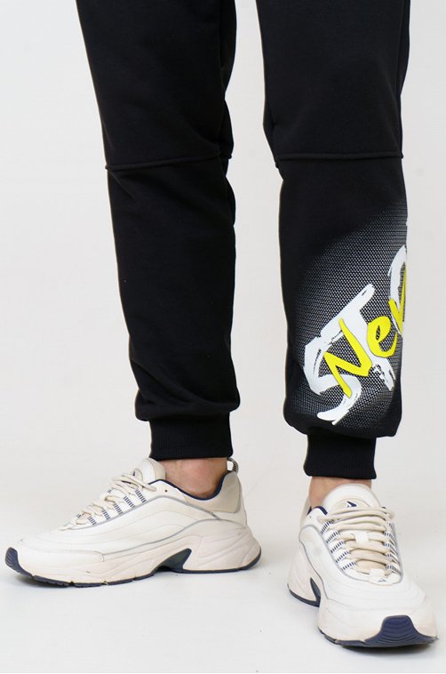 Мужские брюки из петельчатого футера трехнитки SveTekst