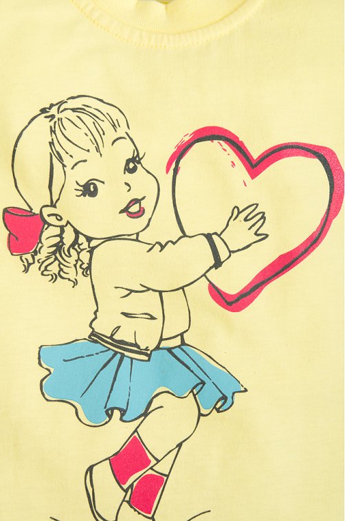 Футболка для девочки Takro