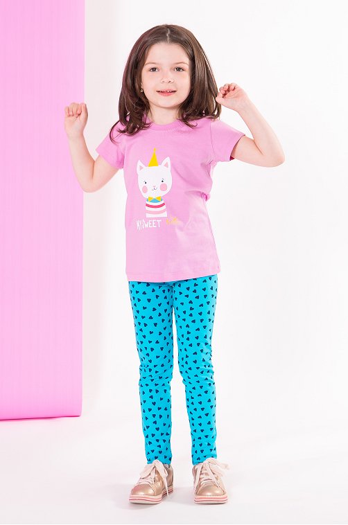 Футболка для девочки Takro