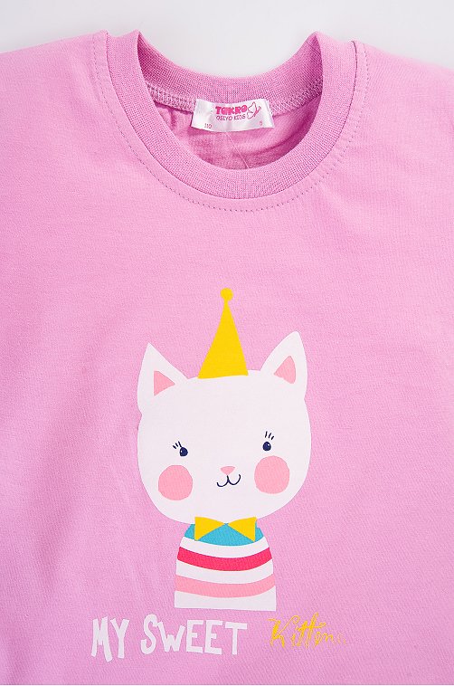 Футболка для девочки Takro