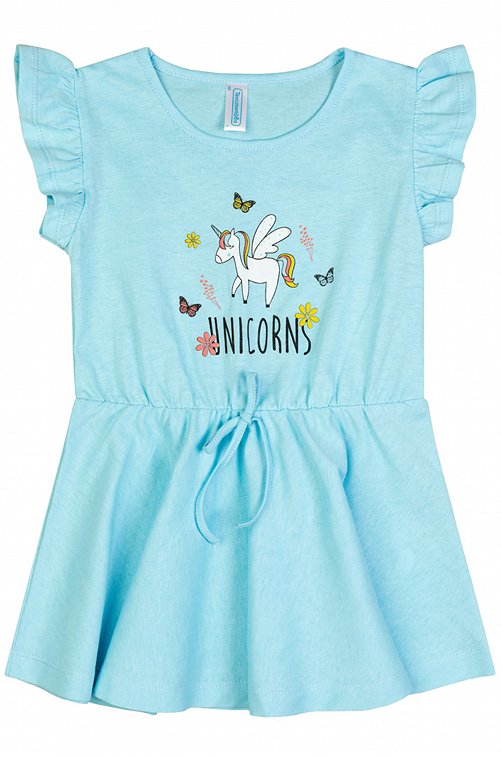 Летнее хлопковое платье для девочки Takro