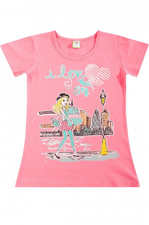 Футболка для девочки Takro