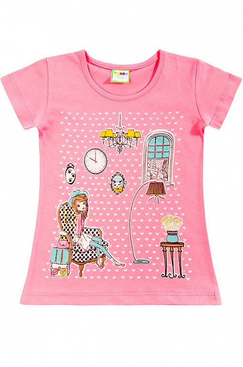 Футболка для девочки Takro