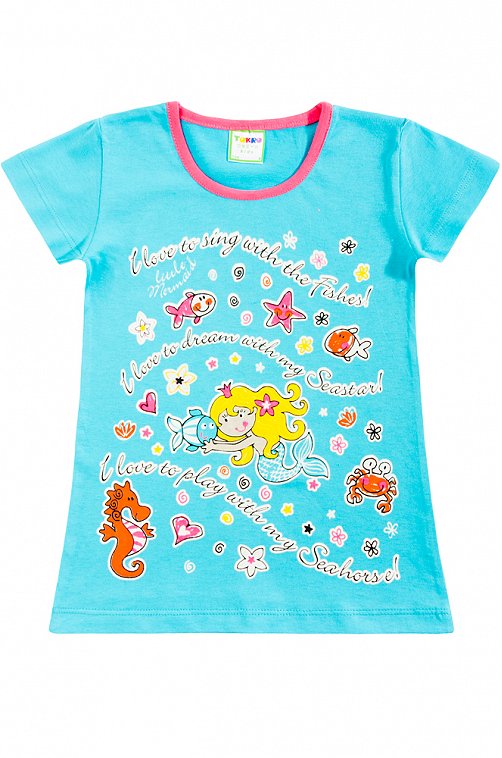 Футболка для девочки Takro