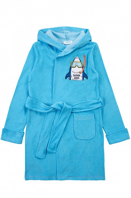 Махровый халат для мальчика Takro