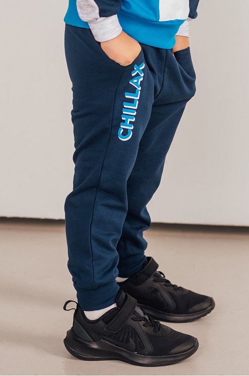 Брюки из футера для мальчика Takro