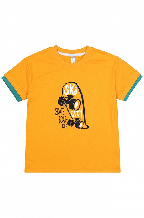 Хлопковая футболка для мальчика Takro