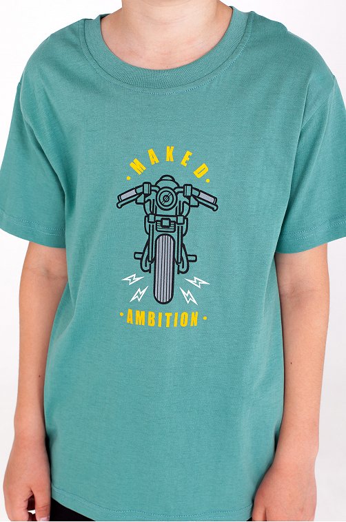 Хлопковая футболка для мальчика Takro