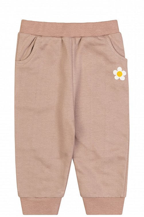 Штанишки из футера для девочки Takro