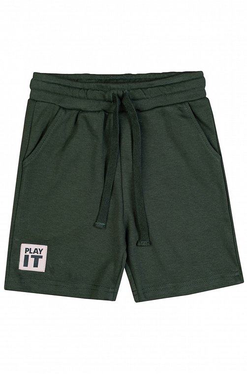 Хлопковые шорты из интерлока для мальчика Takro