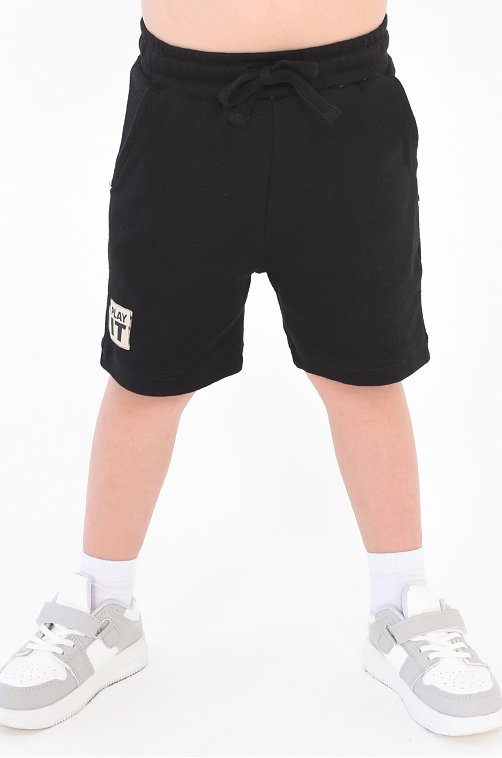 Хлопковые шорты из интерлока для мальчика Takro