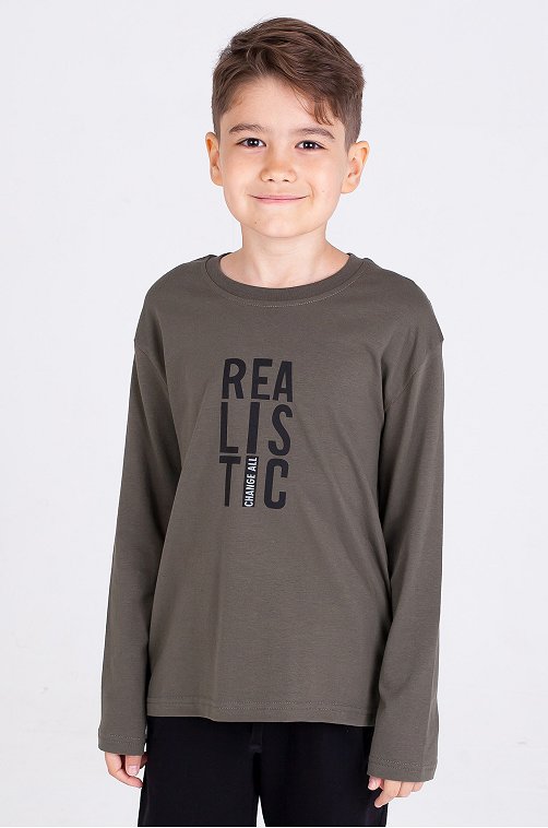 Хлопковый джемпер для мальчика Takro