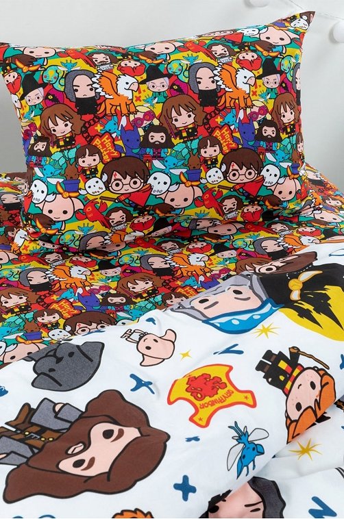 Детское постельное белье из поплина, 1,5 сп, наволочки 70*70 Непоседа