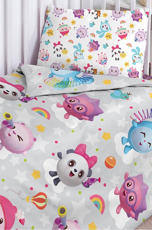 Детское постельное белье из поплина, ясельный, наволочки 40*60 Непоседа