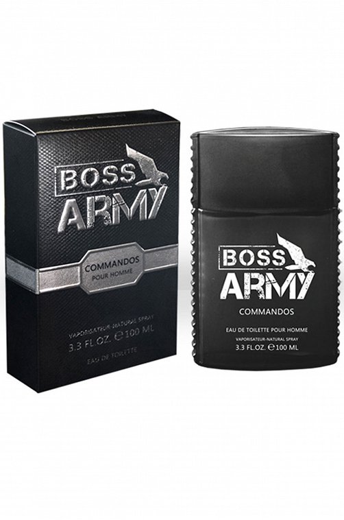 Вода туалетная мужская Boss Army Commandos 100 мл Today Parfum