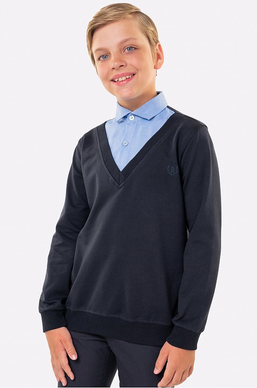 Джемпер-рубашка для мальчика Buci