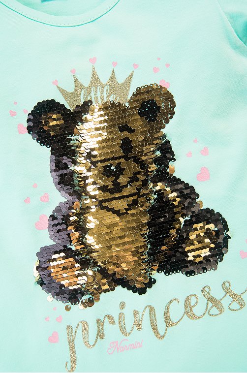 Лонгслив для девочки Narmini