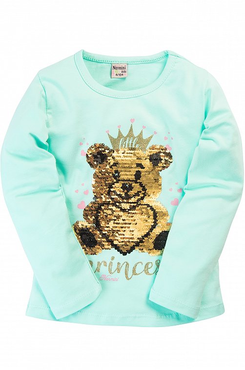 Лонгслив для девочки Narmini