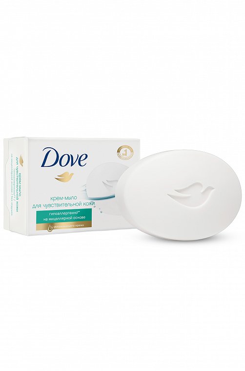 Крем-мыло бессульфатное для чувствительной кожи на мицеллярной основе 100 г Dove