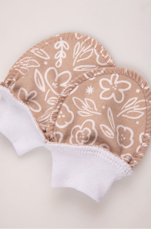 Рукавички для девочки из интерлока Юниор-Текстиль