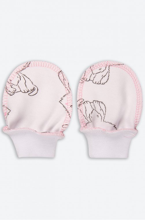 Рукавички для девочки из интерлока Юниор-Текстиль