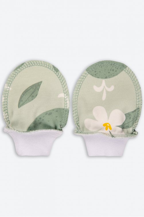 Рукавички для девочки из интерлока Юниор-Текстиль