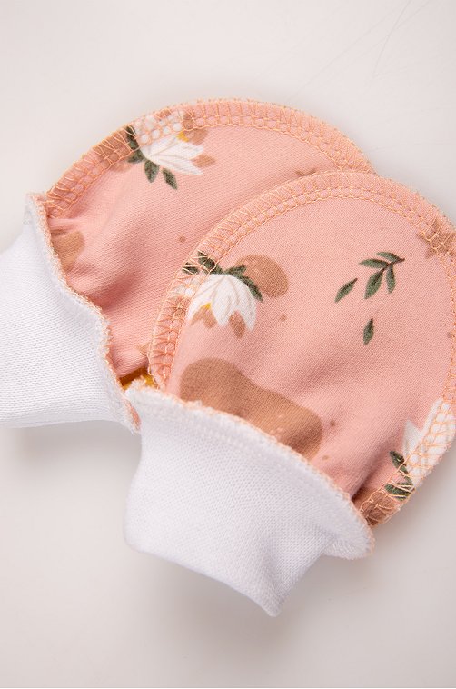 Рукавички для девочки из интерлока Юниор-Текстиль