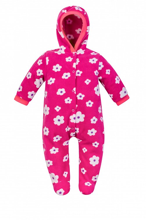 Флисовый комбинезон для девочки Утенок