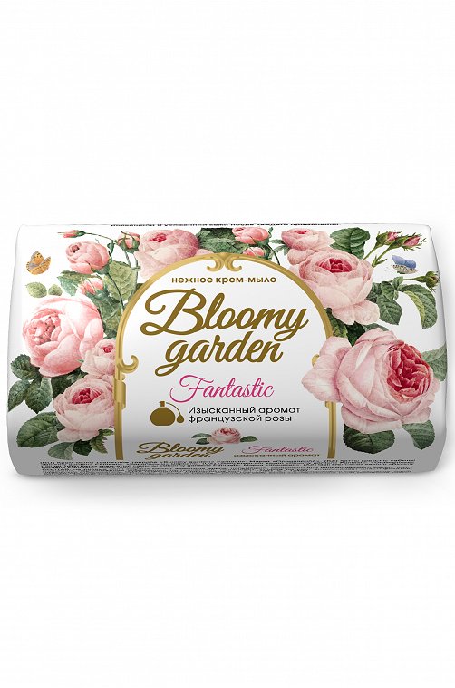 Крем-мыло твердое цветущий сад Fantastic 90 гр Bloomy garden