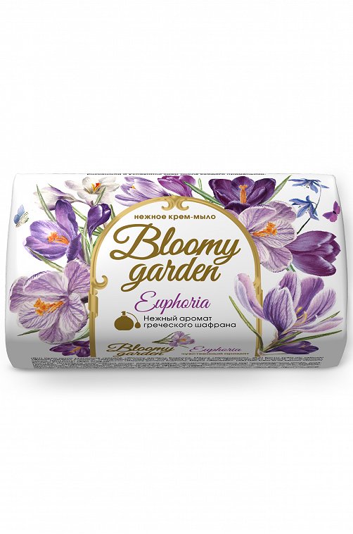 Крем-мыло твердое цветущий сад Euphoria 90 гр Bloomy garden